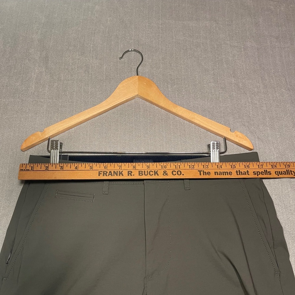 NWT J Crew Mens Performance Short 32 Gray Tech‎ Stretch Water Resistant UPF 50 - Picture 8 of 12